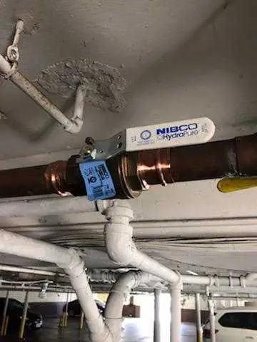 Copper pipe repair and valve work for Backflow Testing in Naples